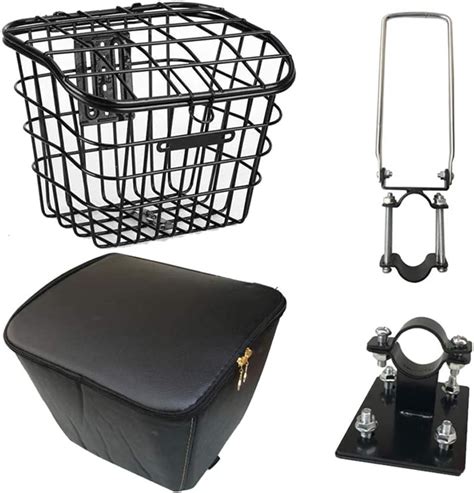 electric scooter storage box|electric scooter basket attachment.